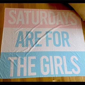 Saturdays Are For The Girls tapestry